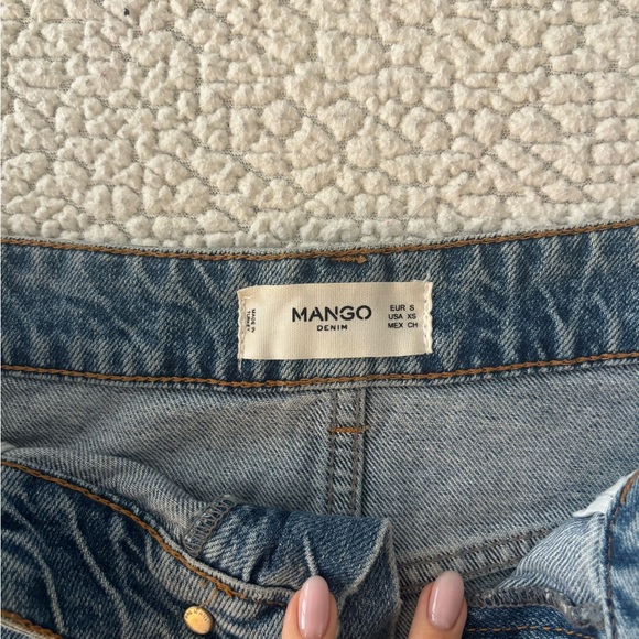 Mango Denim Mini Skirt - Picture 3 of 4